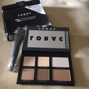 NIB LORAC PRO CONTOUR PALETTE &PRO CONTOUR W/BRUSH